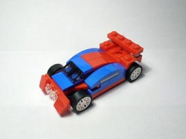 Набор LEGO MOC-2074 Гоночная машина ралли Le Mans