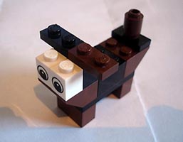 Набор LEGO MOC-2076 Пес Жакотт