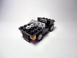 Набор LEGO Черный маслкар (Мощный автомобиль)