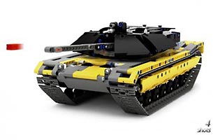 Набор LEGO MOC-2096 Танк Абрамс М1