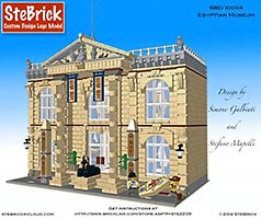 Набор LEGO MOC-2108 Египетский музей