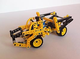 Набор LEGO MOC-2138 Грузовик для сложных природных условий Вольво A25E