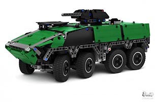 Набор LEGO MOC-2172 Боевая машина пехоты (БМП)