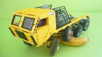 Набор LEGO MOC-2185 Мини-грузовик Татра 8x8