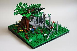 Набор LEGO Заброшенные развалины