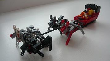 Набор LEGO MOC-2192 Северные олени (с мотором)