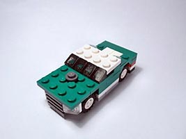 Набор LEGO Зеленый маслкар (Мускулистая машина)