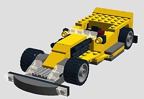 Набор LEGO MOC-2226 Желый родстер