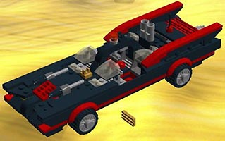 Набор LEGO Бэтмобиль в стиле 60-х