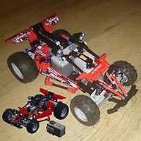 Набор LEGO MOC-2250 Багги с мотором