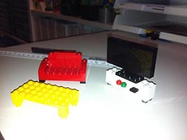 Набор LEGO Диван и телевизор