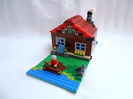 Набор LEGO MOC-2255 Домик в горах