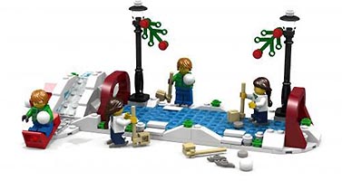 Набор LEGO MOC-2325 Катание на коньках