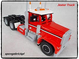Набор LEGO MOC-2343 Грузовик-тягач Фрайтлайнер