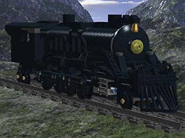 Набор LEGO MOC-2363 Паровоз 'Пер Маркет-1225'