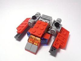 Набор LEGO MOC-2367 Красный снежный спидер