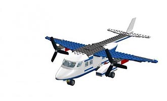 Набор LEGO MOC-2373 Турбовинтовой самолет
