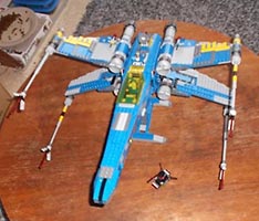 Набор LEGO MOC-2390 Истребитель X-крыл Бенни
