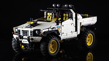 Набор LEGO MOC-2412 Пикап 4x4