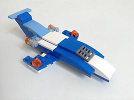 Набор LEGO MOC-2418 Мини-самолет