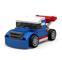 Набор LEGO MOC-2433 Гоночный грузовик 1