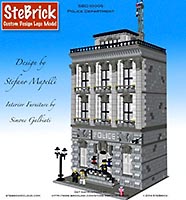 Набор LEGO MOC-2436 Полицейский участок