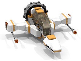 Набор LEGO MOC-2451 Ржавая ракета