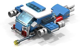Набор LEGO 'Поплавок' космической полиции