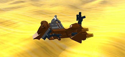 Набор LEGO MOC-2485 Мотоцикл-спидер 'Тип 40'