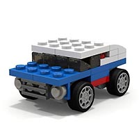 Набор LEGO MOC-2499 Внедорожник