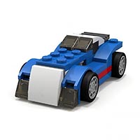 Набор LEGO MOC-2507 Гоночная машина
