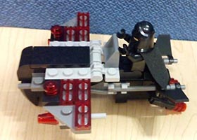 Набор LEGO MOC-2512 Одноместный спидер с крыльями