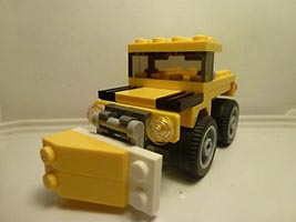 Набор LEGO Лэнд Ровер Дефендер со снежным плугом