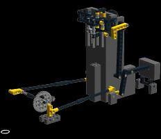 Набор LEGO MOC-2558 Шариковый завод - Часть 10 - Загрузка шариков