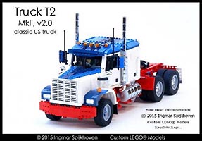 Набор LEGO MOC-2600 Тягач T2 MkII