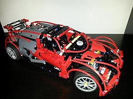 Набор LEGO MOC-2612 Бугатти Вейрон
