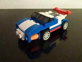 Набор LEGO Суперкар агента 007 с ракетной установкой