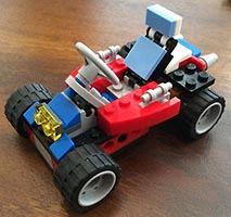 Набор LEGO MOC-2632 Гоночный  карт лайт