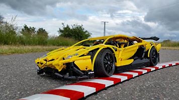 Набор LEGO MOC-2684 Ламборджини Авентадор