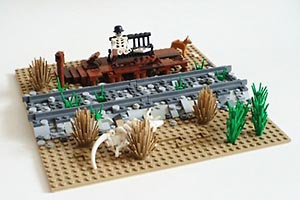 Набор LEGO Ожидание поезда