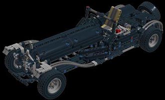 Набор LEGO MOC-2754 Бугатти Тип 21