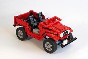 Набор LEGO Тойота Ланд Крузер FJ40