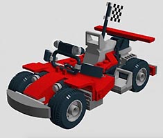 Набор LEGO Супер пляжный багги