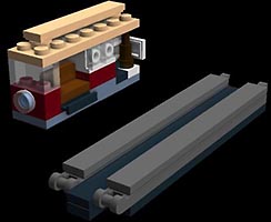 Набор LEGO MOC-2776 Трамвай из Сан-Франциско