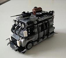Набор LEGO MOC-2827 Фургон борцов с зомби
