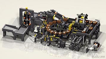 Набор LEGO MOC-2828 Шариковый завод