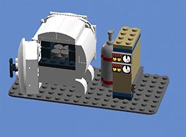 Набор LEGO Завод - печь