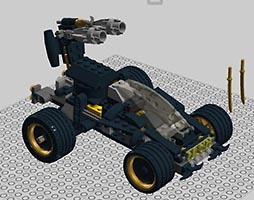 Набор LEGO MOC-2915 Ударная машина ниндзя-Бэтмена
