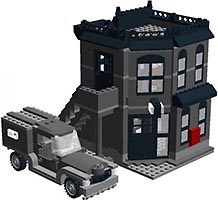 Набор LEGO Почтовое отделение и машина для доставки писем