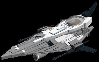 Набор LEGO MOC-2956 Звездный истребитель - Молния